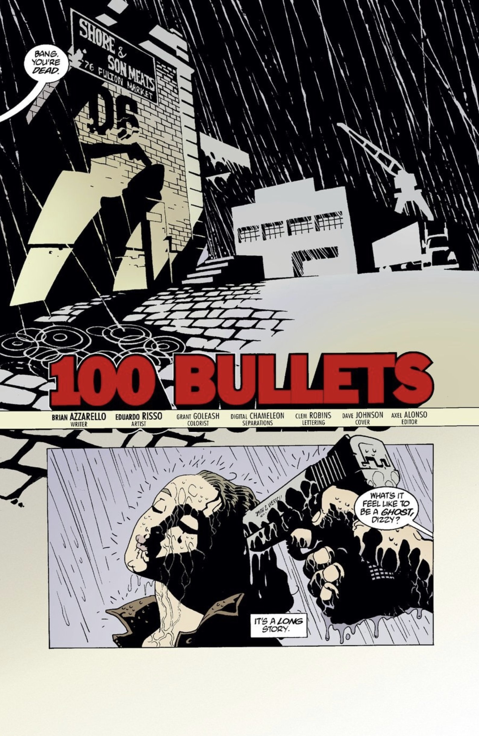 100 Bullets 1 à 11 + 13 à 15 Comics VF Classic Comic of the Week: 100 Bullets, Vol. 1 - First Shot, Last